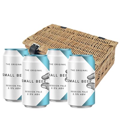 Four Can Hamper of Small Beer Session Pale 330ml (4 x 330ml)
